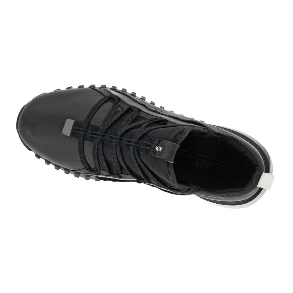 Férfi Ecco Zipflex Easy Slip-on Tornacipő Fekete | HU 670LIS